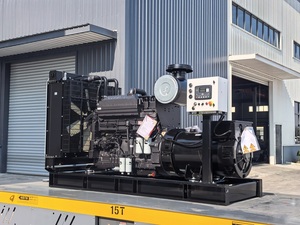 เครื่องกำเนิดไฟฟ้าแบบเงียบ 550KVA 3 เฟส 50Hz สำหรับโรงงาน โรงพยาบาล งานก่อสร้าง รุ่น KTA19-G8 ประสิทธิภาพสูง ทำงานได้ในระดับประสิทธิภาพ 80% F - Product Image 1