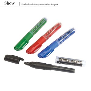 Marcadores de Pizarra Blanca Borrables de Secado Rápido con Punta Redonda de 3.5 g, Personalizables con Logotipo, para Pizarra Blanca, Recargables - Product Image 5