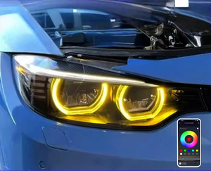 Módulo DRL RGB Amarillo para Automóviles, para BMW Serie 4 M3 M4 F80 F82 F83 LCI 2018-2020, Luz de Circulación Diurna - Product Image 1