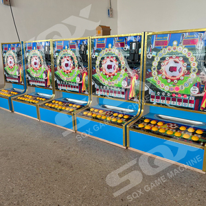 Fútbol Animal coche fruta diseño máquina completa caja de madera montaje para juego de Pinball 1 año español japonés inglés - Product Image 6