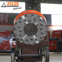 Nouvelle ponceuse industrielle haute vitesse ZUJI SM340 pour terrazzo, 5,5 kW, 340 mm, machine de polissage de sol en béton robuste, moteur double tension