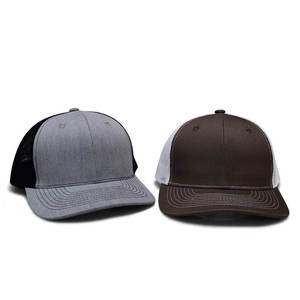 Gorra Trucker Bicolor Lisa al por Mayor, Gorra Trucker con Malla Trasera, Gorras Trucker Snapback con Logotipo Personalizado Bordado para Hombre - Product Image 2