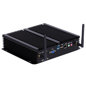 Mini PC ELSKY sin ventilador, mini PC con Ubuntu, <span class=keywords><strong>IPC</strong></span> con CPU J4125, placa base mini ITX, PC industrial de 12V5A, mini PC J4125 - Product Image 3