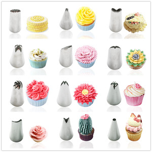 Stainless Steel Piping Tips Star Shape Cake Decorating Reusable Bulk Pack - Product Image 2
