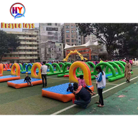 Nouveaux jeux intéressants pour l'école gonflable, jeu d'extension gonflable en plein air, jeux gonflables de développement en plein air