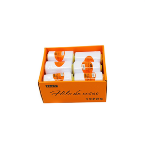 ด้ายเย็บผ้าอิลัน 2750 ม. สีน้ำตาลแดง กล่อง 12 ชิ้น - Product Image 1