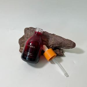 Nouvelle conception, flacon en verre plat de 30 ml pour huile essentielle et sérum, avec compte-gouttes, pour huile capillaire et soins de la peau - Product Image 6