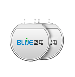 แบตเตอรี่ลิเธียมโรงงาน <span class=keywords><strong>Blue</strong></span> <span class=keywords><strong>Power</strong></span> R45350 460mAh 3.7V ชาร์จได้ พร้อมแคโทด LCO 500 รอบการใช้งาน สำหรับสมาร์ทวอทช์ - Product Image 1