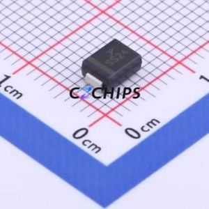 ชิปไดโอด Schottky ไดโอด SMB SS24B ใหม่ของแท้ชิ้นส่วนอิเล็กทรอนิกส์ - Product Image 1