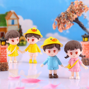 Kawaii – Figurines de <span class=keywords><strong>voyage</strong></span> de printemps pour enfants, fille et garçon, miniature, ornement de maison de poupée, cadeau, décoration, fournitures de bricolage, vente en gros - Product Image 3