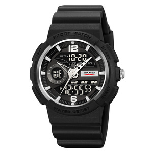 Skmei Sport <b>Watch</b> Dual Display <b>Electronic</b> <b>Watch</b> Water Resistant Luminous Unisex TPU Strap 5Bar Waterproof - Product Image 5