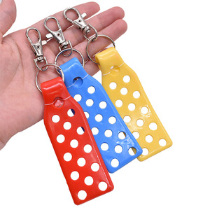 Wholesale DIY <strong>Custom</strong> <strong>Keychains</strong> Colorful Acrylic Shoe Charm Holder Personalized Anime Style Keyring Key Chains - Product Image 3