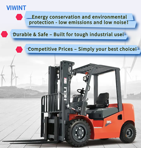 Heli 4*4 Carretilla elevadora Contenedor Mástil 3ton CPCD30 Carretilla elevadora diésel Accesorios de abrazadera de barril de cambio lateral opcional - Product Image 3