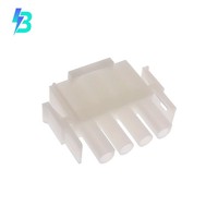 Composants électroniques DME-M2-04 Boîtiers de connecteurs rectangulaires à 4 positions 6,35 mm Montage sur panneau à clipser DMEM204 Naturel