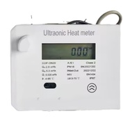 Compteur de chaleur ultrasonique de communication sans fil LoRaWAN/NB IOT de haute précision avec corps en laiton