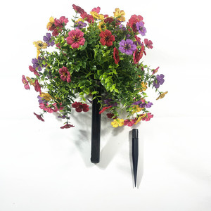<span class=keywords><strong>Arbres</strong></span> topiaires artificiels en forme de boule violette, faits à la main, réalistes, résistants aux UV, en plastique, pour décorer la véranda, la cour, Noël, le Nouvel An - Product Image 6