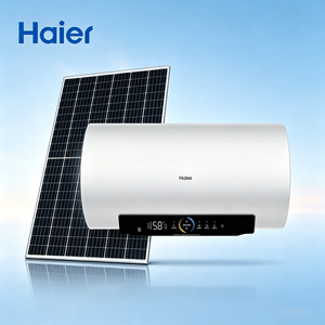 Chauffe-eau <span class=keywords><strong>solaire</strong></span> électrique Haier à double énergie haute efficacité 60/80L pour usage domestique et extérieur, économie d'énergie - Product Image 1