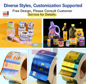 Etiquetas Holográficas Personalizadas de Bajo MOQ, Adhesivas, de Vinilo, Impermeables, para Laboratorio, para Uso en Embalaje de Botellas Pequeñas, Forma Personalizada - Product Image 5