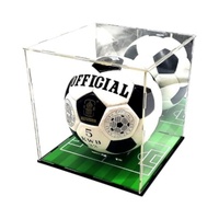 Support de ballon en acrylique de luxe pour ballon de football, basket-ball, volley-ball, présentoir pour ballon de football