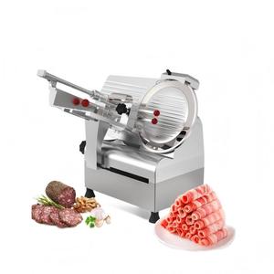 Rebanadora de Carne Semiautomática Comercial de 12 Pulgadas, Máquina para Cortar Rollos de Cordero, Rollos de Res y Carne Congelada (110V) Semiautomática - Product Image 4