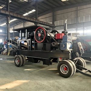 Trituradora de Mandíbulas con Motor de CA de 20 HP de Henan WSHT, 40 TPH, Móvil, Eficiente Energéticamente, para Trituración de Piedra y Mineral para Minería <span class=keywords><strong>2022</strong></span> - Product Image 4