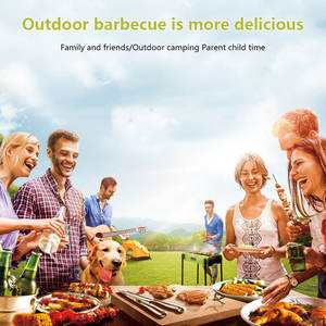 ตะกร้า<span class=keywords><strong>ย่าง</strong></span>ปลาแบบไม่ติดพร้อมที่จับ,อุปกรณ์สำหรับย่างบาร์บีคิว DIY พร้อมคลิปตาข่ายเนื้อ<span class=keywords><strong>ไก่</strong></span>เนื้อย่างสำหรับกลางแจ้ง - Product Image 5