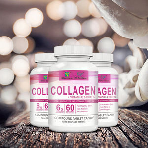 Compresse di Peptidi di Collagene Idrolizzato ad Alta Purezza 5000mg, Integratore Anti-Età per l'Idratazione della Pelle per Adulti - Product Image 3