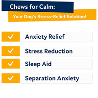 Compléments alimentaires pour animaux de compagnie OEM ODM pour l'anxiété et le soulagement du stress, friandises douces au chanvre sans céréales, saveur bacon, pour chiens et chats, apaisantes