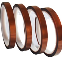 Cinta de Poliimida de Una Cara Sin Residuos de Silicona BLY, Resistente a Ácidos/Álcalis, para Enmascarar y Cortar, Resistente al Calor a 280°C, ¡Gran Oferta!
