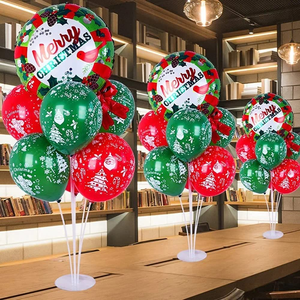 Wholesale Birthday Party Decoration Balloons Accessories <b>Clear</b> Plastic Balloon <b>Table</b> Stand Floating With Cups - Product Image 5
