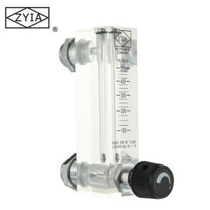 空気ロタメーター70LPM耐久性アクリルガスロタメーターミニポータブル酸素水素ガス流量計 - Product Image 1