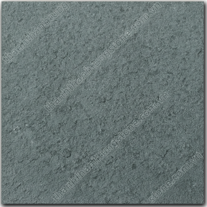 แผ่นหินหินปูนธรรมชาติเวียดนามสีเขียวมอสเปลวไฟที่ทันสมัยราคาประหยัดสำหรับภายนอกอาคาร - Product Image 1