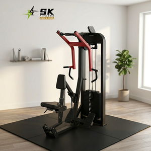 Attrezzatura <span class=keywords><strong>da</strong></span> <span class=keywords><strong>palestra</strong></span> SK Fitness: Macchine a carico a piastre con pila di pesi, Macchina per remate sedute e Lat Pulldown per allenamento della forza, Macchina professionale per <span class=keywords><strong>palestra</strong></span> - Product Image 3