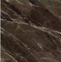 Foshan Supply 600x600 Carrelage de sol aspect marbre Couleur foncée Carrelage de sol motif marbre Porcelanato