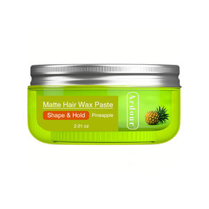 Cire coiffante pour hommes, non grasse, sans résidus, gel coiffant à l'huile d'argan marocaine, cire pour cheveux brillante - Product Image 1