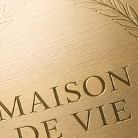 Étiquette Autocollante Ovale en Alliage d'Aluminium Écologique et Durable pour Parfum, Décalcomanie Métallique Brossée Auto-Adhésive Gravée, Emballage Laurier