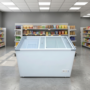 Congelador Horizontal Eléctrico Kimatsu CF GT 200 de Gran Capacidad (200L) con Descongelación Automática y Puerta Corredera para Uso Doméstico y Hotelero - Product Image 2