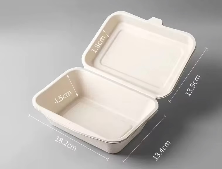 Marrón-600ml (Rectangular)-500 unidades /Cartón