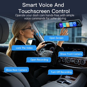 Cámara para Auto 4K HDR, Espejo Retrovisor Inteligente de 11.8 Pulgadas, 1080P, ADAS, GPS, WiFi 5.8GHz, Grabación en Bucle, Monitoreo de Estacionamiento 24H, OEM, CE, FCC, Aplicación Rápida - Product Image 4