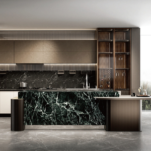 خزانات وحدات قياسية قياسية على الطراز الكلاسيكي في مجموعات JM ، خزانة مطبخ فاخرة حديثة من الخشب الصلب الأبيض - Product Image 1