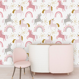 Adesivo Murale in PVC Impermeabile con Motivo Animale Senza Soluzione di Continuità, Stile Europeo, <span class=keywords><strong>per</strong></span> Cameretta Bambini, Uso Domestico - Product Image 2