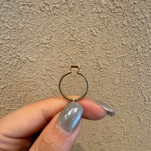 Anello di Fidanzamento <span class=keywords><strong>Solitario</strong></span> con Diamante CVD Coltivato in Laboratorio Certificato IGI da 2~5 Carati in Oro 18K/14K per Matrimonio Femminile - Product Image 2