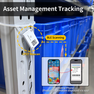 CP27 Bluetooth 5,1 Mini Beacon Tag localizador de precio barato Smart Wearable Badge Bluetooth ble Beacon con sensor de movimiento - Product Image 2