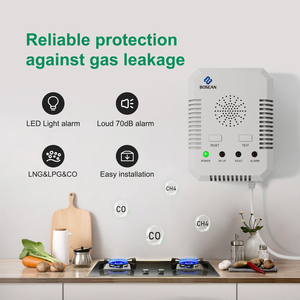 Détecteur de monoxyde de carbone et de fuite de gaz naturel HEDAO 2 en 1, haute précision pour la maison, la cuisine, le bureau - Product Image 2