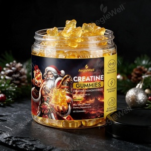 AegleWell Créatine Gommes à Mâcher Élastiques pour Soutenir les Performances Musculaires, Boost d'Énergie pour l'Entraînement, Idéales pour les Cadeaux Festifs - Product Image 2