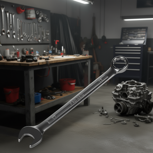 FG 600 IN14 Auto Repair Tool Wrench <b>17mm</b> Combination <b>Spanner</b> - Product Image 3