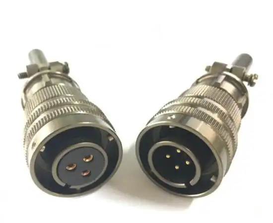 ip66 waterproof electric water wire terminal quick connect wiring air conector 3pin 4pin bayonet