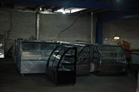 Congélateur à porte coulissante pour cuisine d'hôtel et supermarché