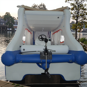 Yate Inflable Portátil de Lujo, Barco Inflable de Turismo, Catamarán, Barco de Fiesta, Infla Yate para Reuniones de Familiares y Amigos - Product Image 5