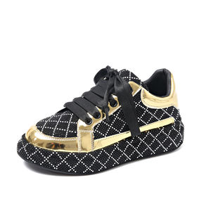 OEM <span class=keywords><strong>scarpe</strong></span> alla moda da <span class=keywords><strong>donna</strong></span> Multicolor con diamanti lucidi versatili taglie Extra grandi 35-42 - Product Image 5